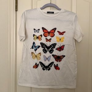 Shein Butterfly top